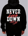 Never Back Down Hoodie