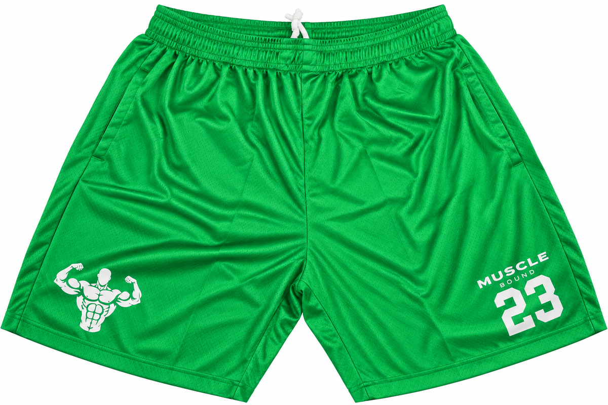 Musclebound basketball jersey shorts