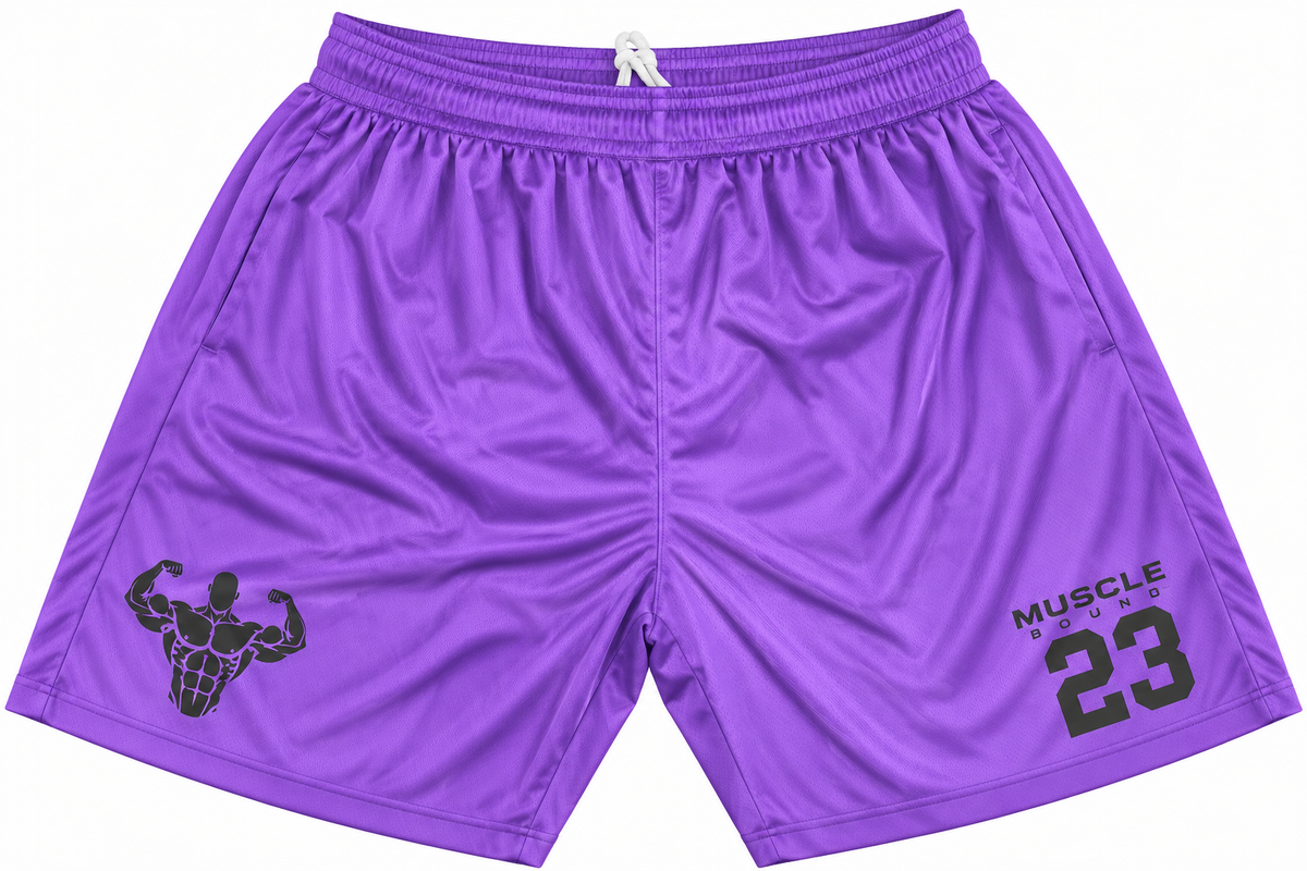 Musclebound basketball jersey shorts