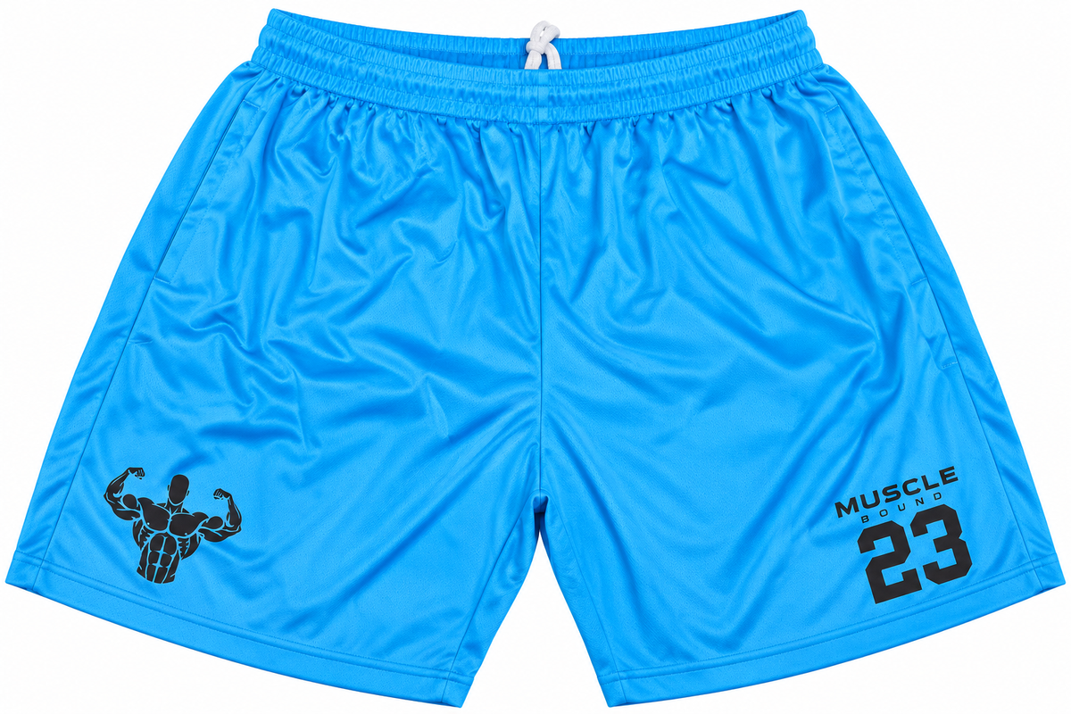 Musclebound basketball jersey shorts