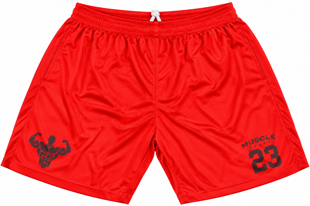 Musclebound basketball jersey shorts