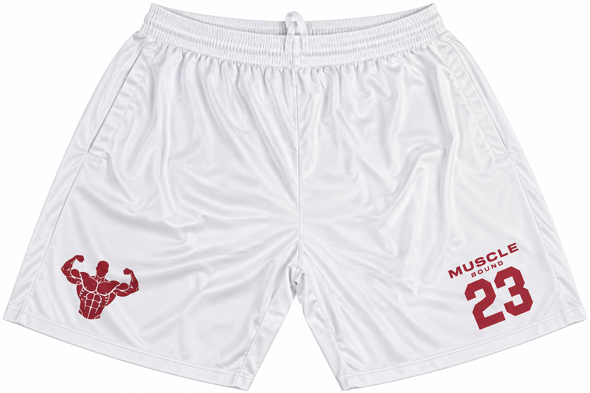 Musclebound basketball jersey shorts