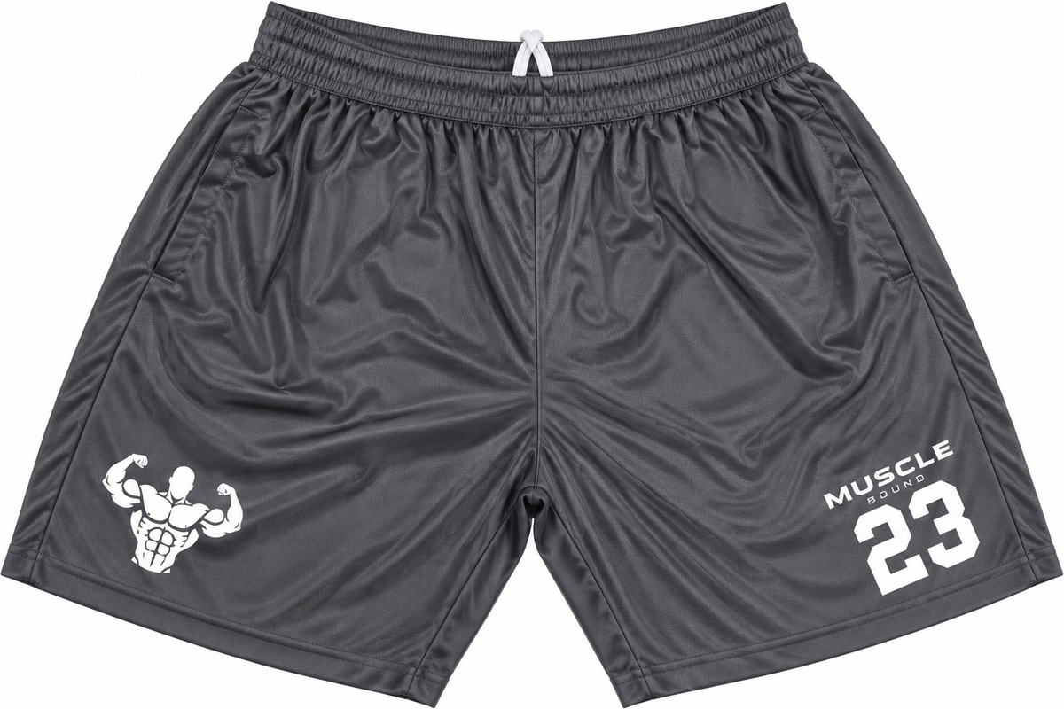 Musclebound basketball jersey shorts