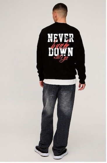 Never Back Down Sweatshirt